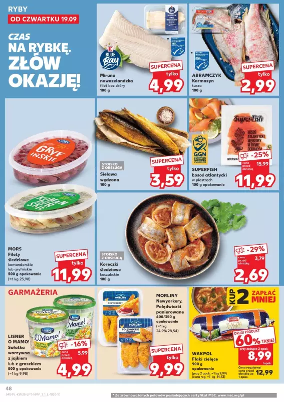 Kaufland - gazetka promocyjna Oferta Kaufland od czwartku 19.09 do środy 25.09 - strona 48