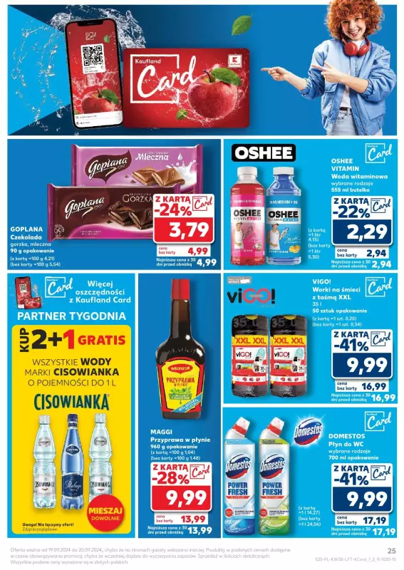 Kaufland - gazetka promocyjna Oferta Kaufland od czwartku 19.09 do środy 25.09 - strona 25