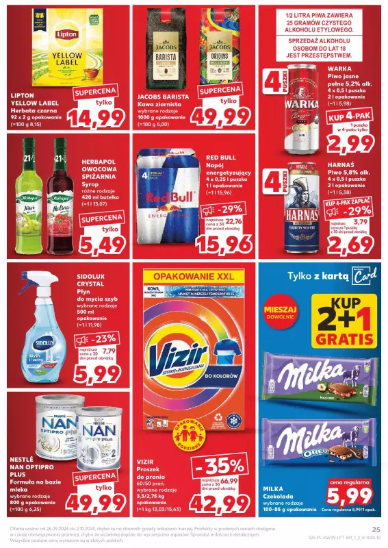 Kaufland - gazetka promocyjna Oferta Kaufland  do środy 02.10 - strona 25