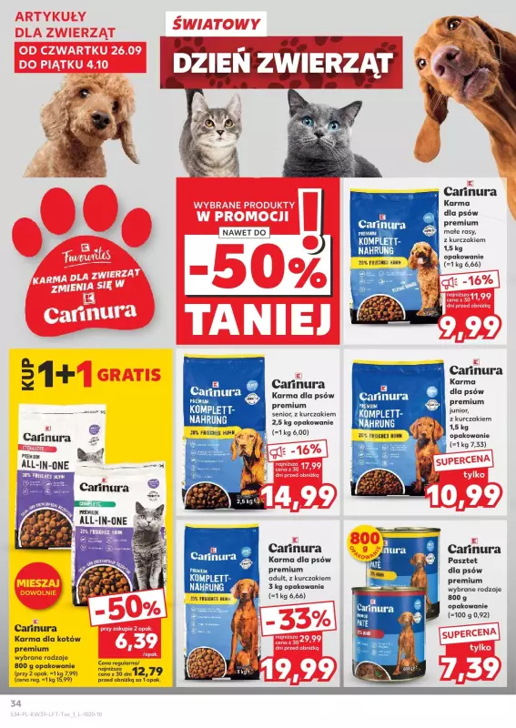 Kaufland - gazetka promocyjna Oferta Kaufland  do środy 02.10 - strona 34