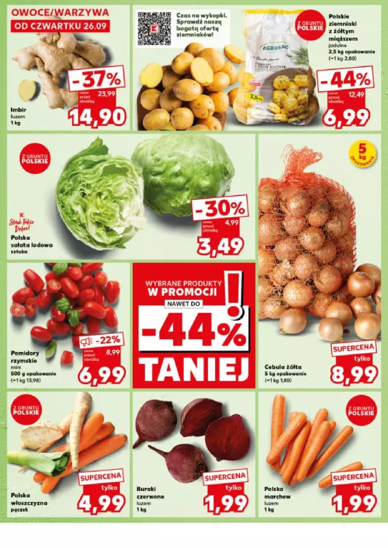 Kaufland - gazetka promocyjna Mocny Start od poniedziałku 30.09 do środy 02.10 - strona 12