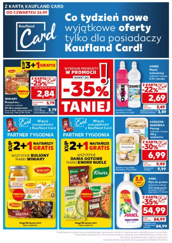 Kaufland - gazetka promocyjna Mocny Start od poniedziałku 30.09 do środy 02.10 - strona 8