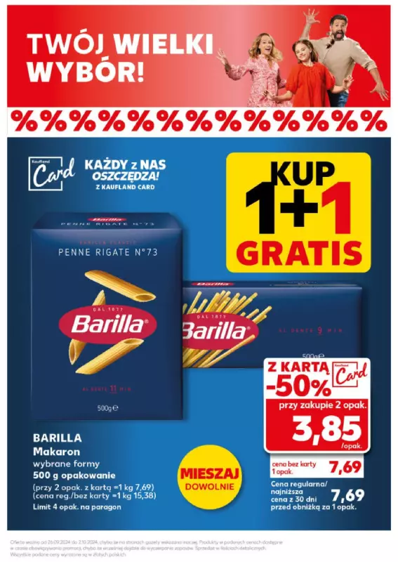 Kaufland - gazetka promocyjna Mocny Start od poniedziałku 30.09 do środy 02.10 - strona 7