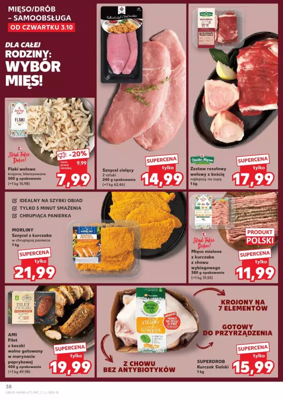 Kaufland - gazetka promocyjna Oferta Kaufland  do środy 09.10 - strona 38