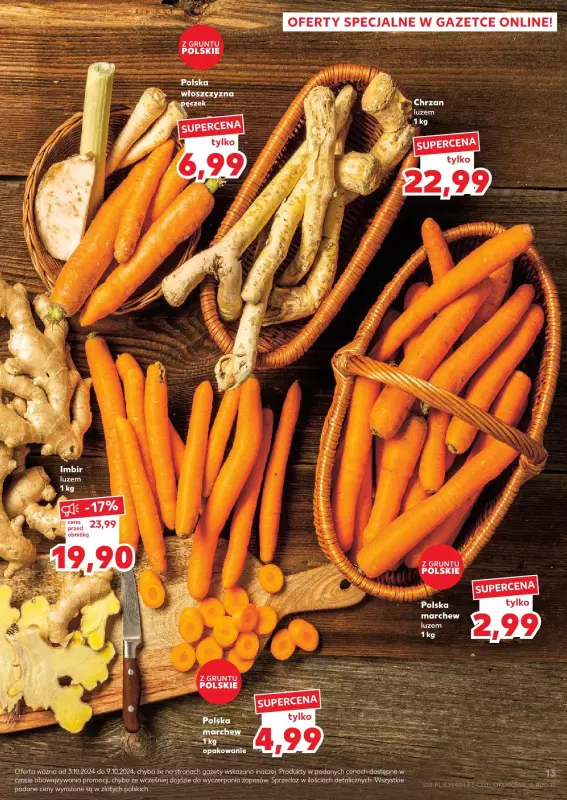 Kaufland - gazetka promocyjna Oferta Kaufland  do środy 09.10 - strona 13