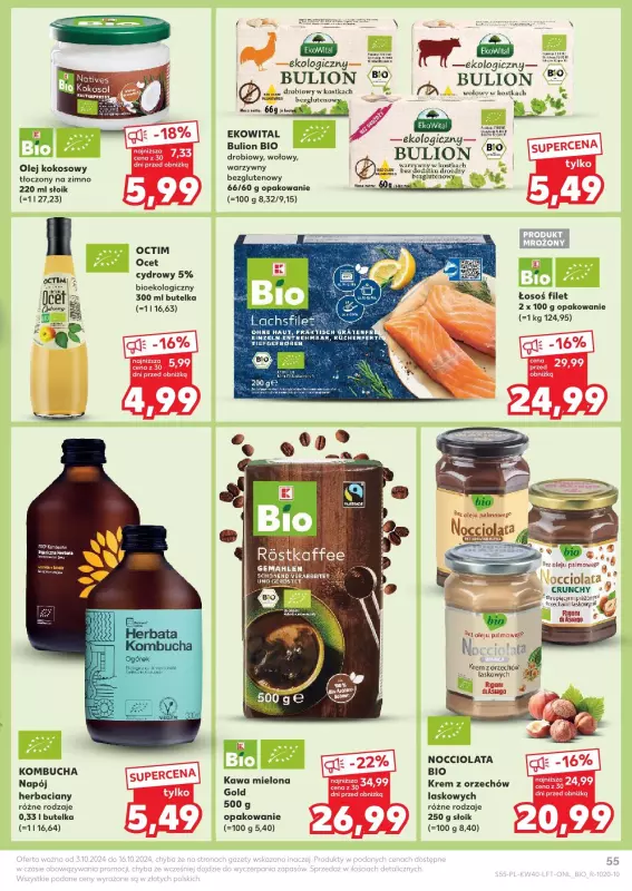 Kaufland - gazetka promocyjna Oferta Kaufland  do środy 09.10 - strona 55