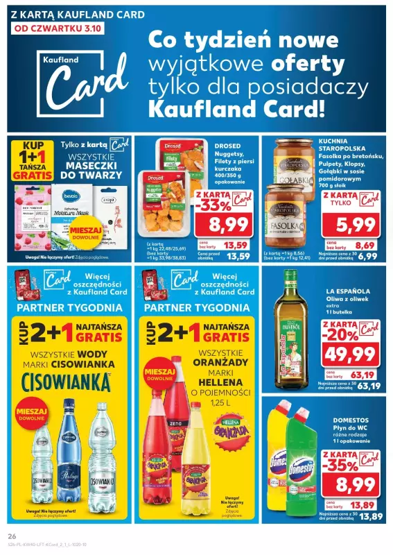 Kaufland - gazetka promocyjna Oferta Kaufland od czwartku 03.10 do środy 09.10 - strona 26