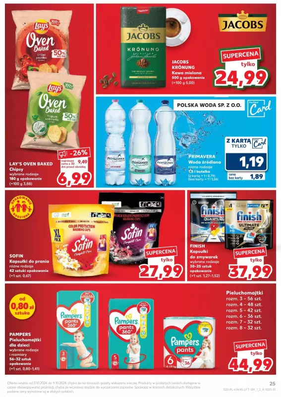 Kaufland - gazetka promocyjna Oferta Kaufland od czwartku 03.10 do środy 09.10 - strona 25