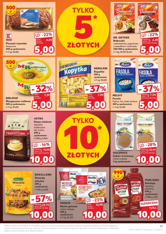 Kaufland - gazetka promocyjna Oferta Kaufland od czwartku 03.10 do środy 09.10 - strona 31