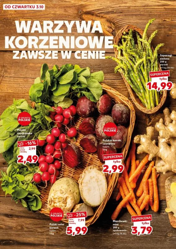 Kaufland - gazetka promocyjna Mocny Start od poniedziałku 07.10 do środy 09.10 - strona 14