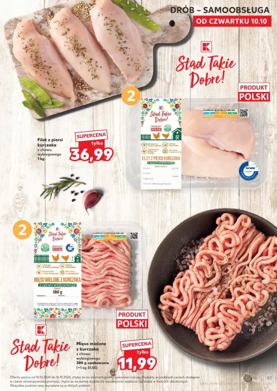 Kaufland - gazetka promocyjna Oferta Kaufland  do środy 16.10 - strona 41