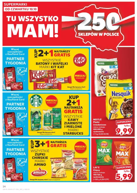 Kaufland - gazetka promocyjna Oferta Kaufland  do środy 16.10 - strona 24