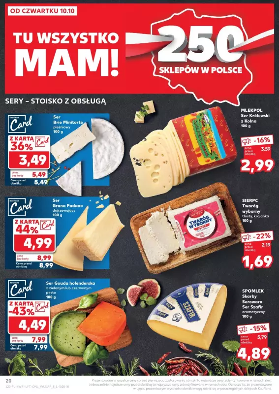 Kaufland - gazetka promocyjna Oferta Kaufland  do środy 16.10 - strona 20