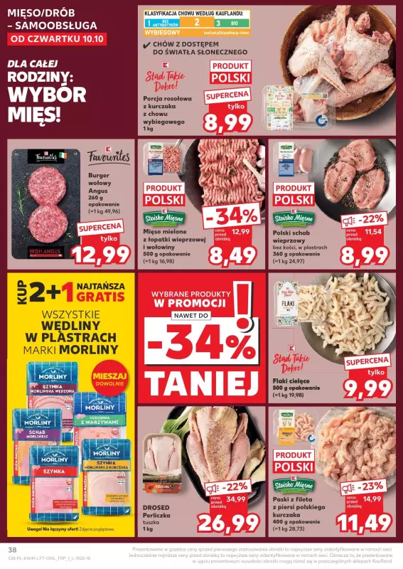 Kaufland - gazetka promocyjna Oferta Kaufland  do środy 16.10 - strona 38