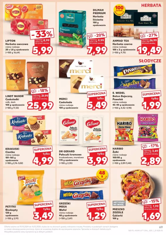 Kaufland - gazetka promocyjna Oferta Kaufland  do środy 16.10 - strona 69