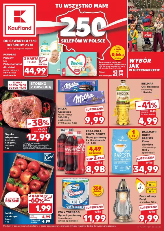 Kaufland - gazetka promocyjna Oferta Kaufland  do środy 23.10