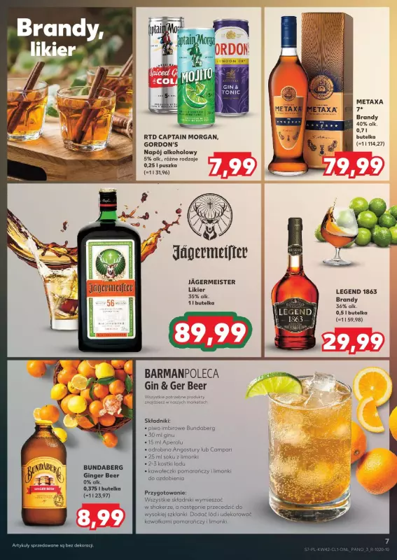 Kaufland - gazetka promocyjna Barek Kauflandu  do wtorku 29.10 - strona 7