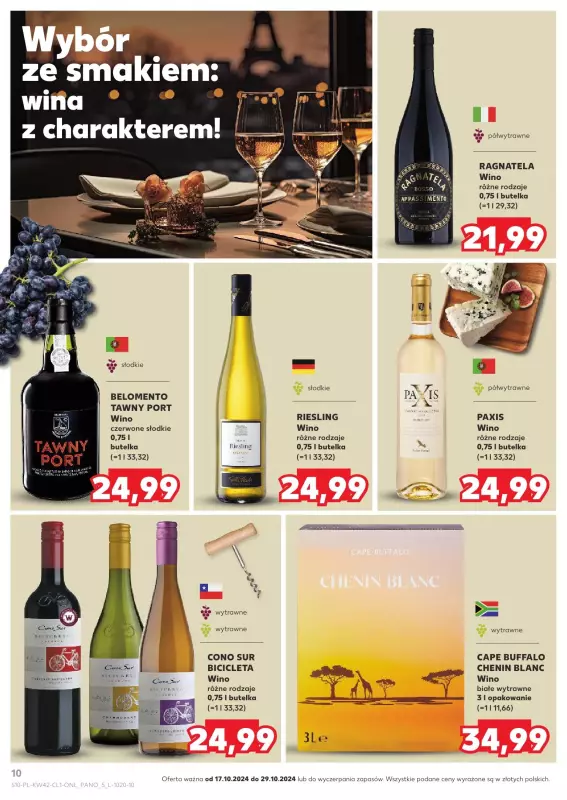 Kaufland - gazetka promocyjna Barek Kauflandu  do wtorku 29.10 - strona 10