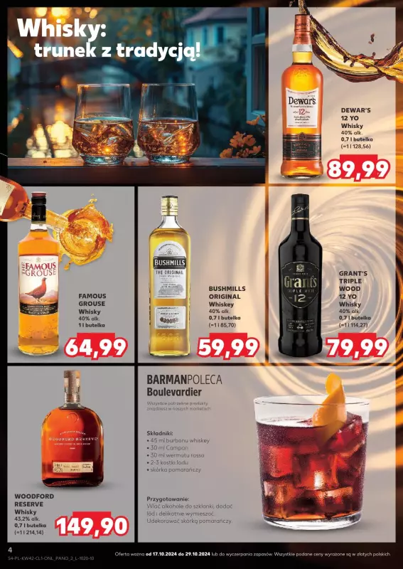 Kaufland - gazetka promocyjna Barek Kauflandu  do wtorku 29.10 - strona 4