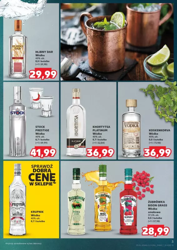 Kaufland - gazetka promocyjna Barek Kauflandu  do wtorku 29.10 - strona 3