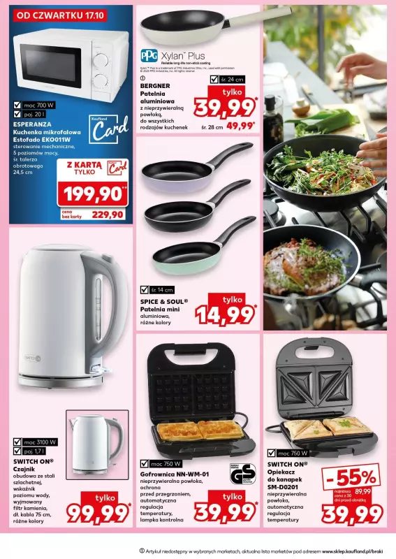 Kaufland - gazetka promocyjna Oferta Kaufland - Non Food od czwartku 17.10 do środy 23.10 - strona 10