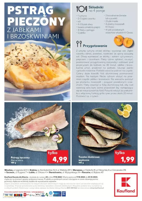 Kaufland - gazetka promocyjna Czas na ryby od czwartku 17.10 do środy 23.10 - strona 2