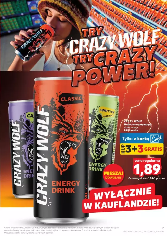 Kaufland - gazetka promocyjna Oferta Kaufland od czwartku 17.10 do środy 23.10 - strona 7