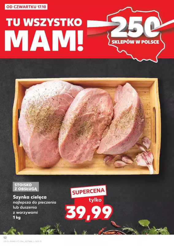 Kaufland - gazetka promocyjna Oferta Kaufland od czwartku 17.10 do środy 23.10 - strona 12