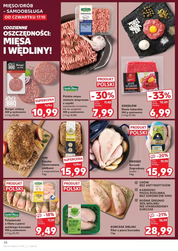 Kaufland - gazetka promocyjna Oferta Kaufland od czwartku 17.10 do środy 23.10 - strona 38