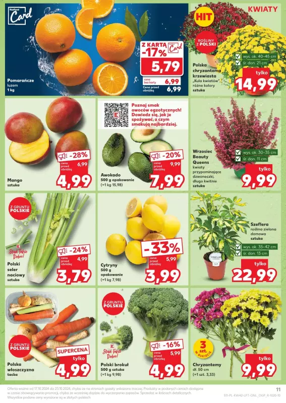 Kaufland - gazetka promocyjna Oferta Kaufland od czwartku 17.10 do środy 23.10 - strona 11