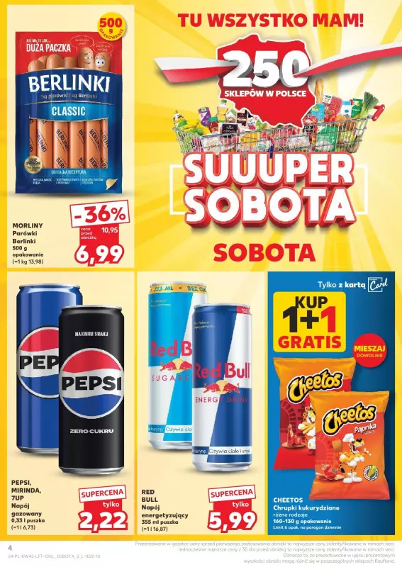 Kaufland - gazetka promocyjna Oferta Kaufland od czwartku 17.10 do środy 23.10 - strona 4