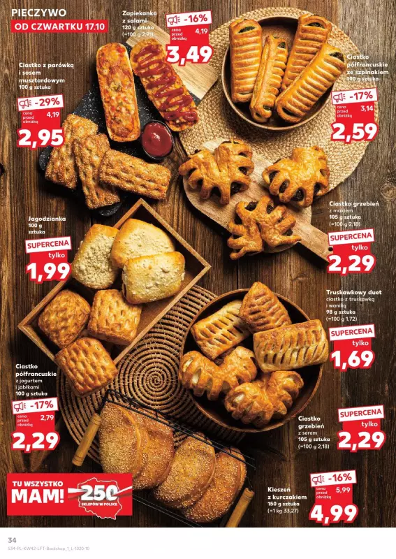 Kaufland - gazetka promocyjna Oferta Kaufland od czwartku 17.10 do środy 23.10 - strona 34