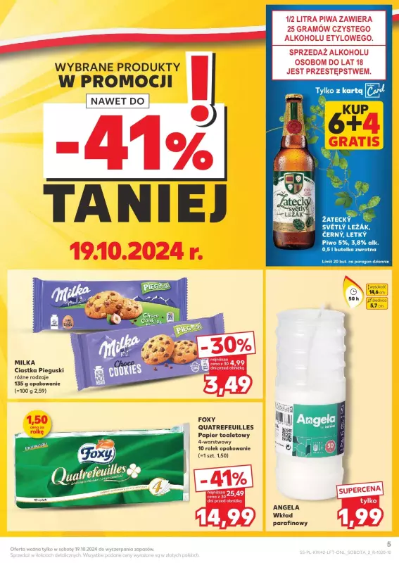 Kaufland - gazetka promocyjna Oferta Kaufland od czwartku 17.10 do środy 23.10 - strona 5