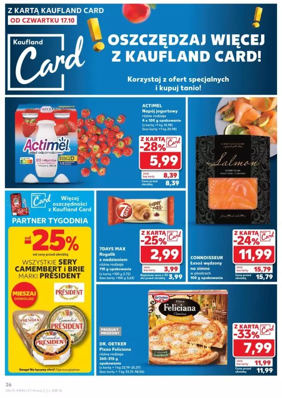 Kaufland - gazetka promocyjna Oferta Kaufland od czwartku 17.10 do środy 23.10 - strona 26