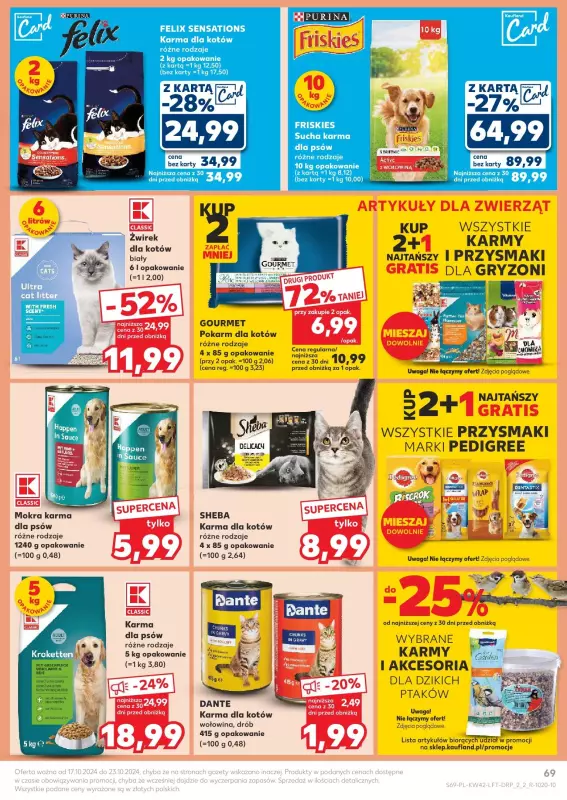 Kaufland - gazetka promocyjna Oferta Kaufland od czwartku 17.10 do środy 23.10 - strona 69