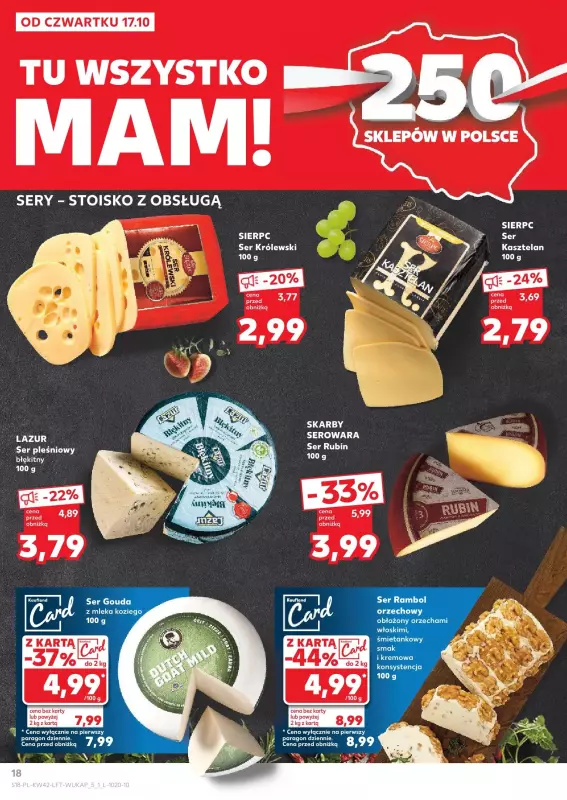 Kaufland - gazetka promocyjna Oferta Kaufland od czwartku 17.10 do środy 23.10 - strona 18