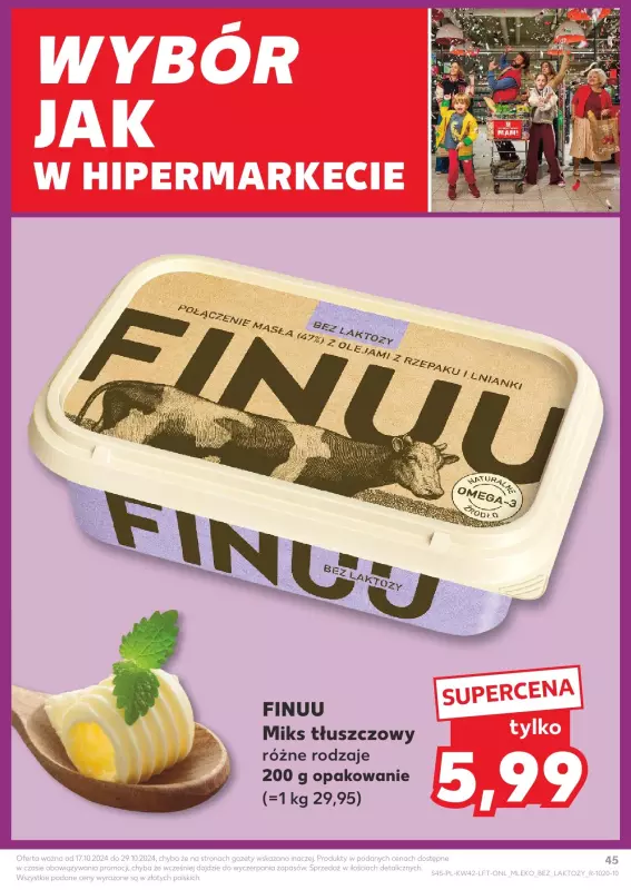 Kaufland - gazetka promocyjna Oferta Kaufland od czwartku 17.10 do środy 23.10 - strona 45