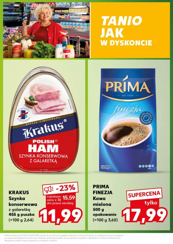 Kaufland - gazetka promocyjna Mocny Start od poniedziałku 21.10 do środy 23.10 - strona 3