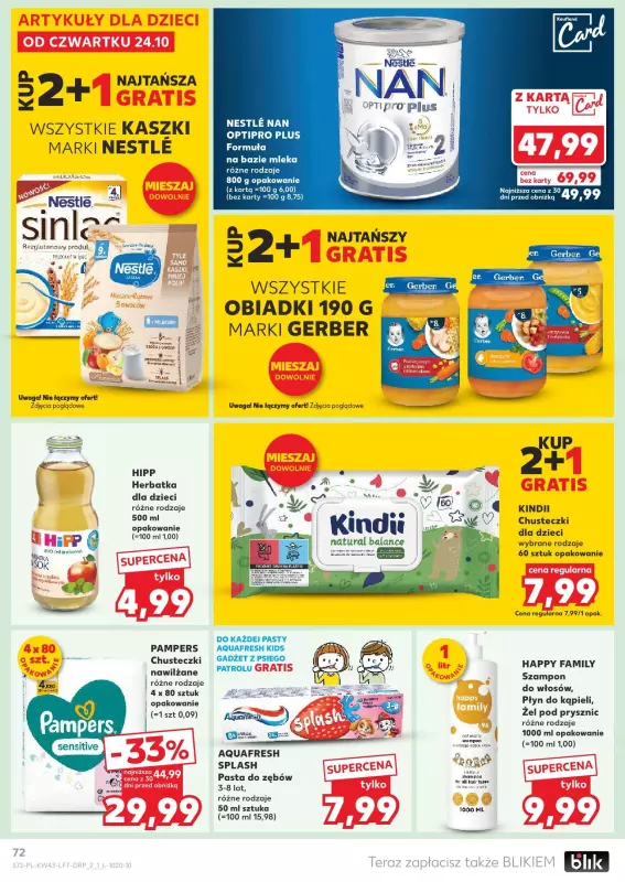 Kaufland - gazetka promocyjna Oferta Kaufland  do wtorku 29.10 - strona 72