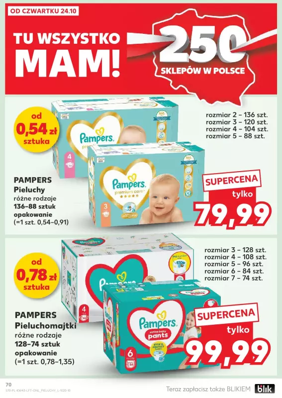 Kaufland - gazetka promocyjna Oferta Kaufland  do wtorku 29.10 - strona 70