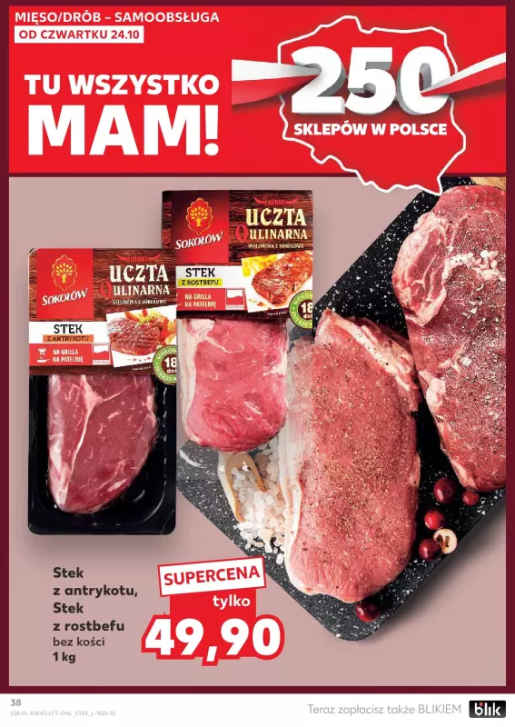 Kaufland - gazetka promocyjna Oferta Kaufland  do wtorku 29.10 - strona 38