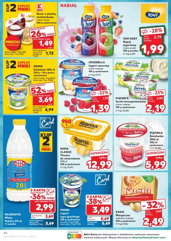 Kaufland - gazetka promocyjna Oferta Kaufland  do wtorku 29.10 - strona 44