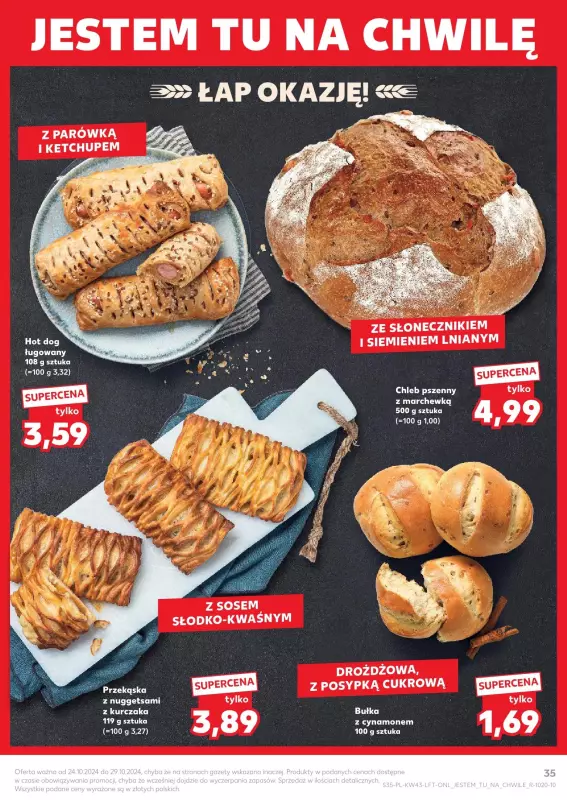 Kaufland - gazetka promocyjna Oferta Kaufland  do wtorku 29.10 - strona 35