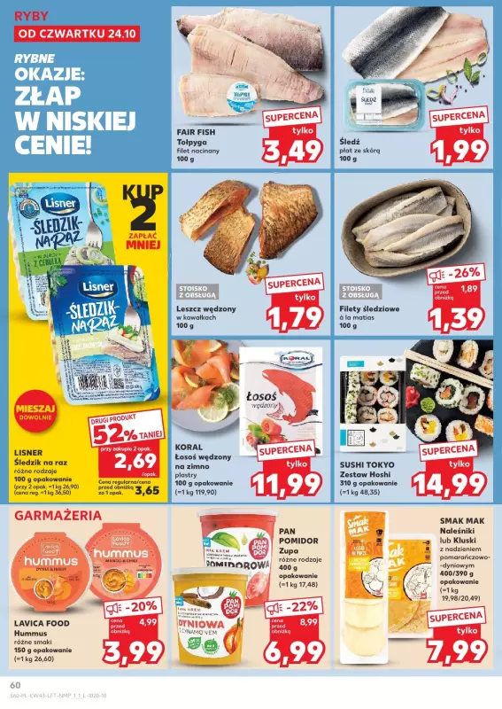 Kaufland - gazetka promocyjna Oferta Kaufland  do wtorku 29.10 - strona 60