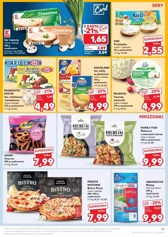 Kaufland - gazetka promocyjna Oferta Kaufland  do wtorku 29.10 - strona 45