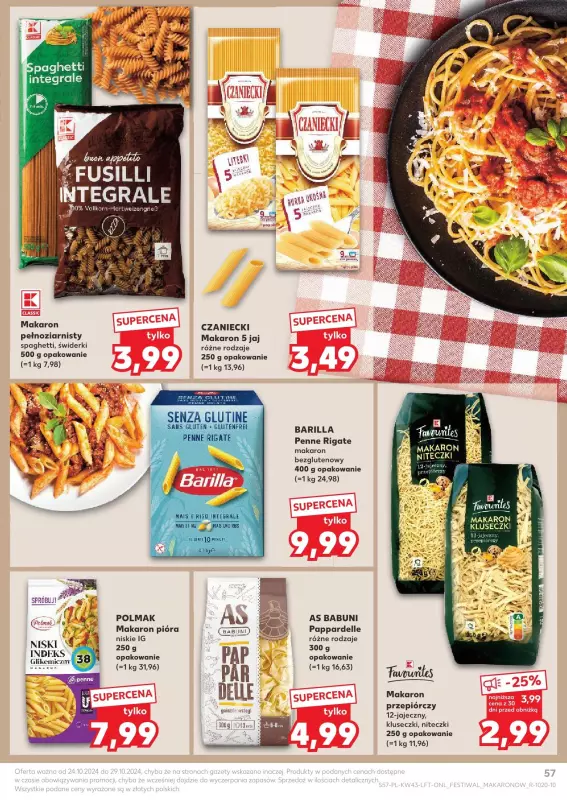 Kaufland - gazetka promocyjna Oferta Kaufland  do wtorku 29.10 - strona 57