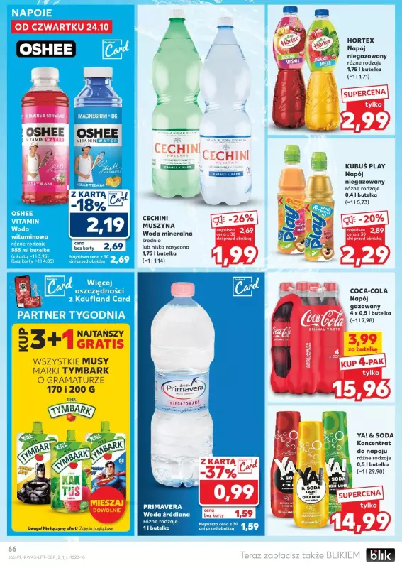 Kaufland - gazetka promocyjna Oferta Kaufland od czwartku 24.10 do wtorku 29.10 - strona 66