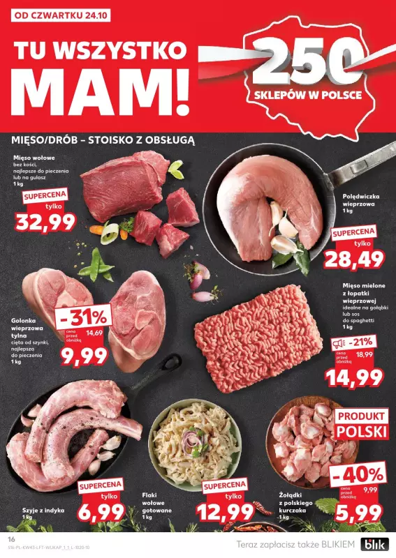 Kaufland - gazetka promocyjna Oferta Kaufland od czwartku 24.10 do wtorku 29.10 - strona 16