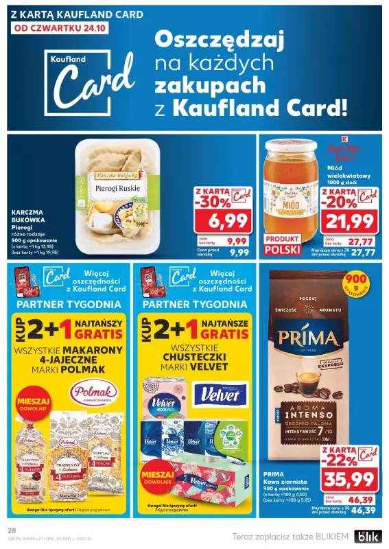 Kaufland - gazetka promocyjna Oferta Kaufland od czwartku 24.10 do wtorku 29.10 - strona 28