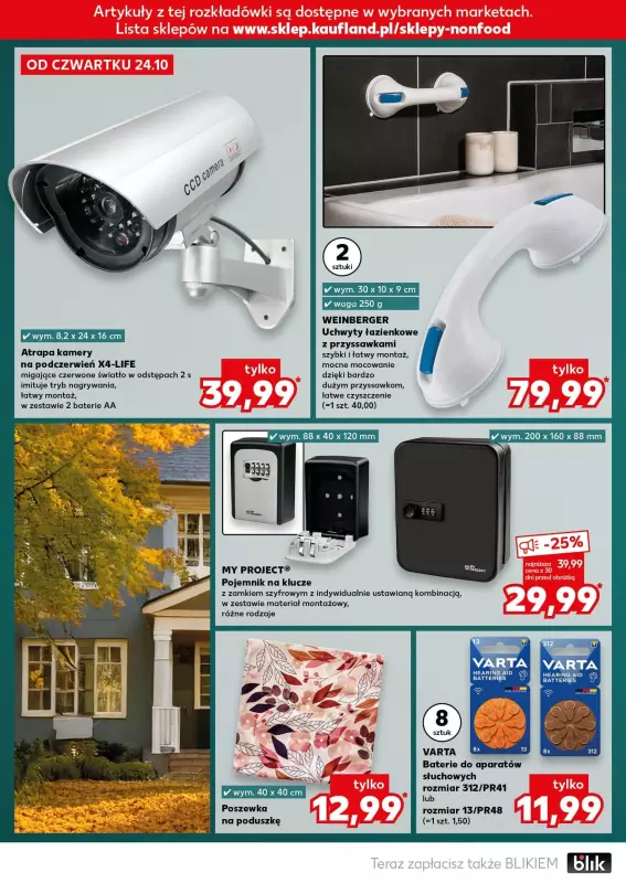 Kaufland - gazetka promocyjna Oferta Kaufland - Non Food od czwartku 24.10 do wtorku 29.10 - strona 16